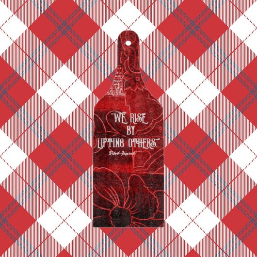 Planche À Découper Monter en levant d'autres Verres Coupe-Board Rouge