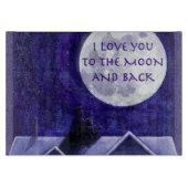 Planche À Découper Montre Lune (Devant)