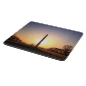 Planche À Découper Monument de Washington au coucher du soleil (Coin)