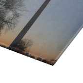 Planche À Découper Monument Washington au coucher du soleil à DC (Coin)