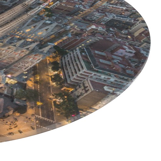 Planche À Découper Monuments | La Sagrada (Coin)