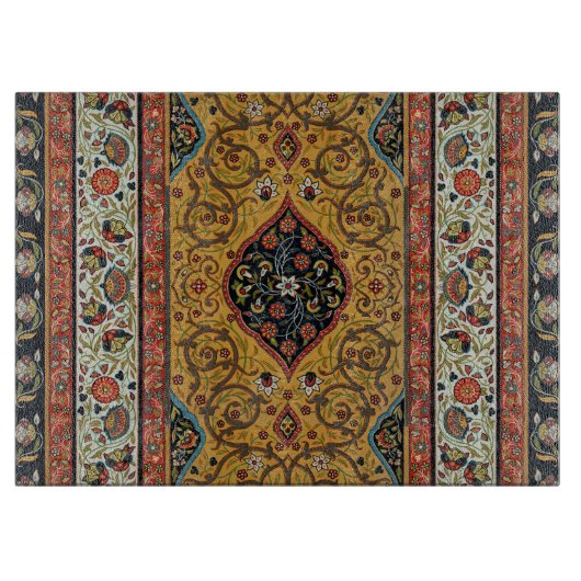 Planche À Découper Moquette Perse antique Design élégant (Devant)