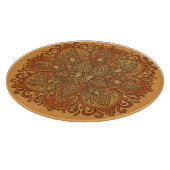Planche À Découper Morel Mushroom Mandala (Coin)