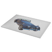 Planche À Découper Morgan Plus 4 Convertible Sportif 1964 (Coin)