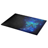 Planche À Découper Morpho Butterfly in the Dark Background (Coin)