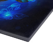 Planche À Découper Morpho Butterfly in the Dark Background (Coin)