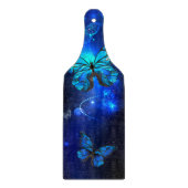 Planche À Découper Morpho Butterfly in the Dark Background (Devant)