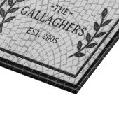 Planche À Découper Mosaic Print Personalized Name (Coin)