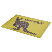 Planche À Découper Mosaïque autochtone de Kangaroo (Coin)