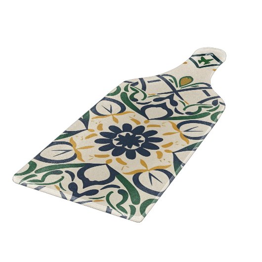 Planche À Découper mosaïque florale (Coin)