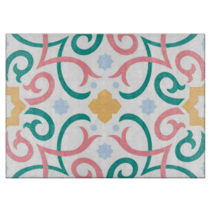 Planche À Découper Mosaïque/pastel/ressort