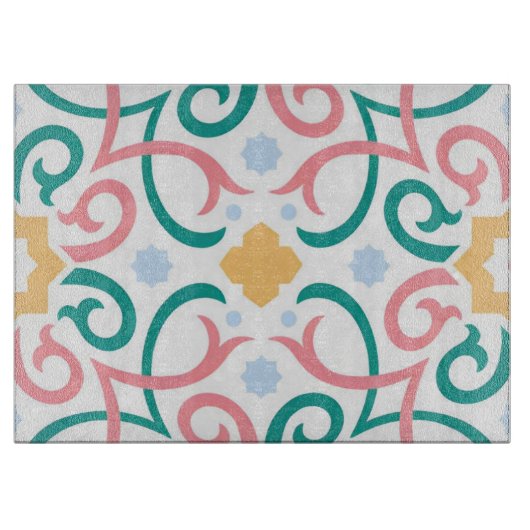 Planche À Découper Mosaïque/pastel/ressort (Devant)