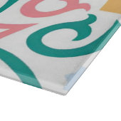 Planche À Découper Mosaïque/pastel/ressort (Coin)