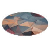 Planche À Découper Mosaïque polygonale : Elégance géométrique créativ (Coin)