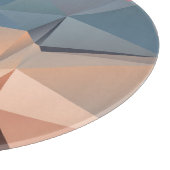 Planche À Découper Mosaïque polygonale : Elégance géométrique créativ (Coin)