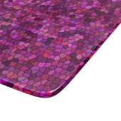 Planche À Découper Mosaïque Rose Violet (Coin)