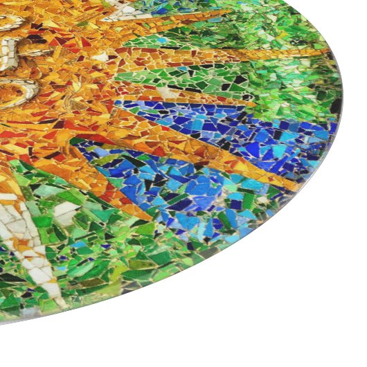 Planche À Découper Mosaïques de Park Guell (Coin)