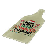 Planche À Découper Most Likely To Eat Santas (Coin)