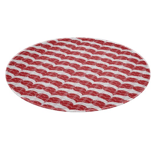 Planche À Découper Motif 2 de coeur (Coin)