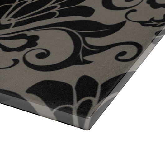 Planche À Découper Motif 2 de damassé (Coin)