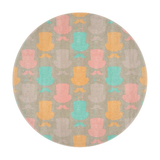 Planche À Découper Motif 2 de moustache (Devant)