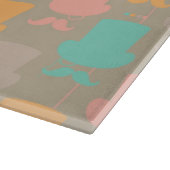 Planche À Découper Motif 2 de moustache (Coin)
