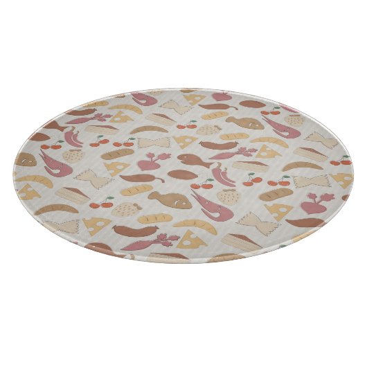 Planche À Découper Motif 2 de nourriture (Coin)