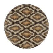 Planche À Découper Motif 2 de peau de serpent de python (Devant)