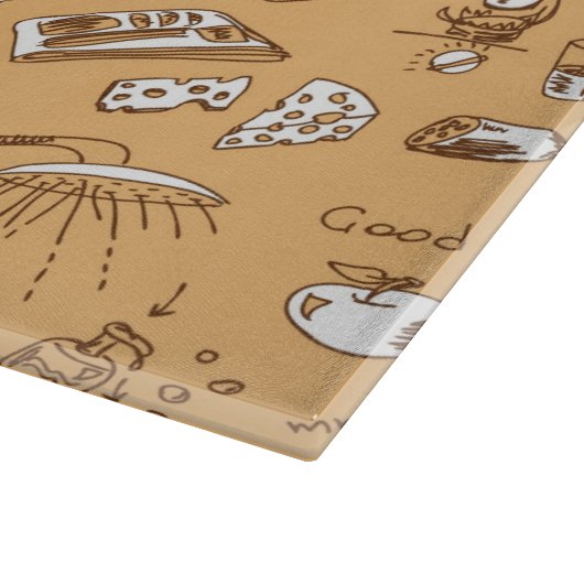 Planche À Découper Motif 2 de petit déjeuner (Coin)