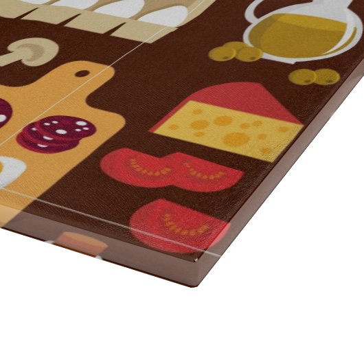 Planche À Découper Motif 2 de pizza (Coin)