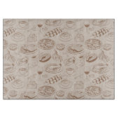 Planche À Découper Motif 3 de nourriture (Devant)