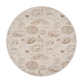 Planche À Découper Motif 3 de nourriture (Devant)