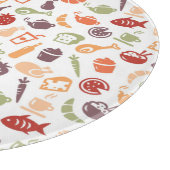 Planche À Découper Motif 3 de nourriture (Coin)