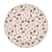 Planche À Découper Motif 3 de nourriture (Devant)