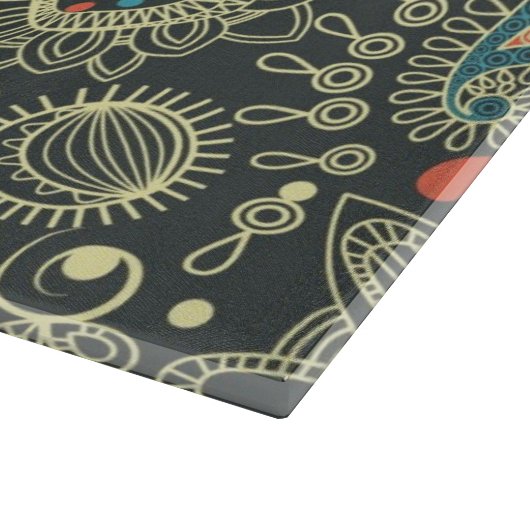 Planche À Découper Motif 3 de Paisley (Coin)