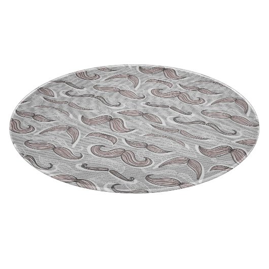Planche À Découper Motif à la mode de moustache (Coin)
