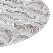 Planche À Découper Motif à la mode de moustache (Coin)