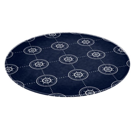 Planche À Découper Motif À Roue Du Capitaine (Coin)