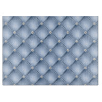 Motif à tufté en diamant bleu clair de luxe