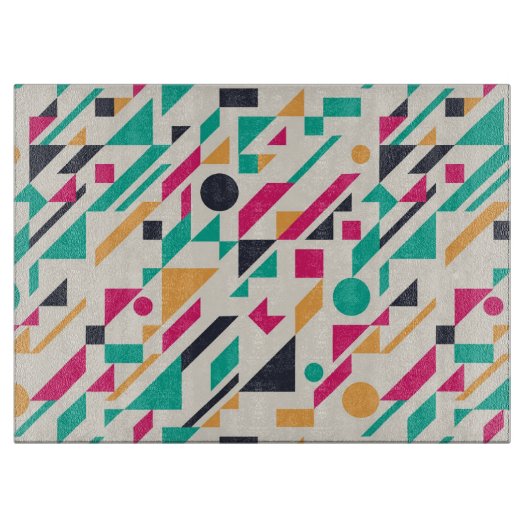 Planche À Découper Motif abstrait 3 (Devant)