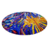 Planche À Découper Motif Abstrait coloré (Coin)