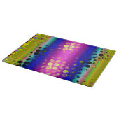 Planche À Découper Motif Abstrait coloré (Coin)