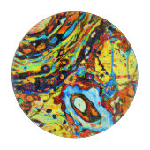 Planche À Découper Motif Abstrait exceptionnel (Devant)