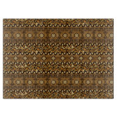 Planche À Découper Motif africain 2 de peau de guépard (Devant)