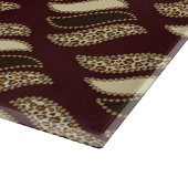 Planche À Découper Motif africain de peau de guépard (Coin)