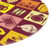 Planche À Découper Motif alimentaire 2 (Coin)