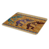 Planche À Découper Motif amérindien Kokopelli 3D Anasazi (Coin)