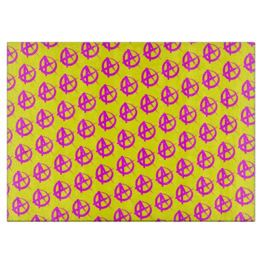 Planche À Découper Motif anarchique (Devant)