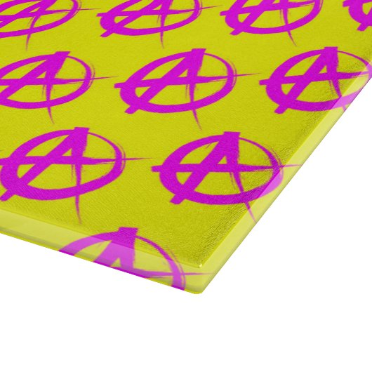 Planche À Découper Motif anarchique (Coin)