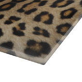 Planche À Découper Motif animal à motif de fourrure de léopard tendan (Coin)